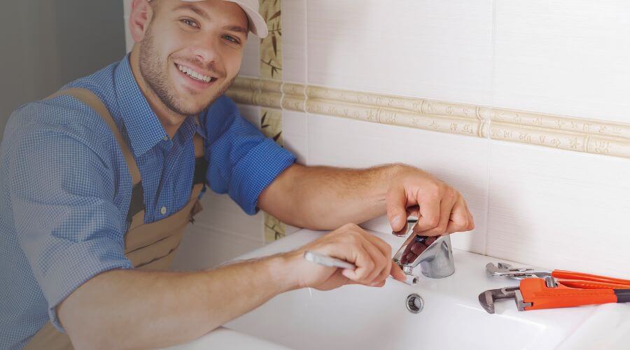 Faucet cartridge replacement in Burns, KS